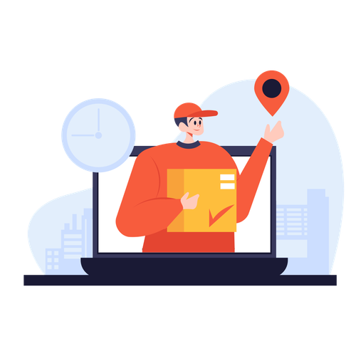 online shopping order delivery